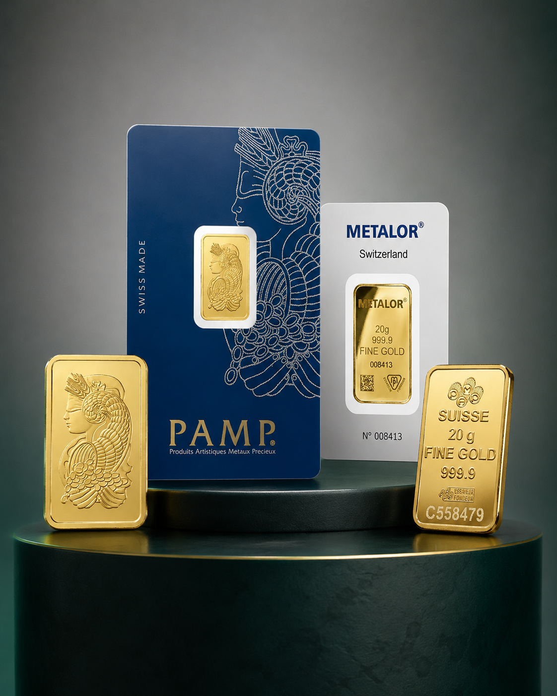 Prime Gold Trading bullion bars